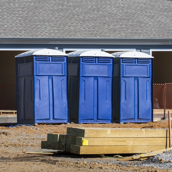 what is the cost difference between standard and deluxe portable restroom rentals in Meally KY